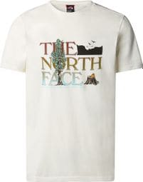 The North Face Graphic Kurzarm T-Shirt Weiß