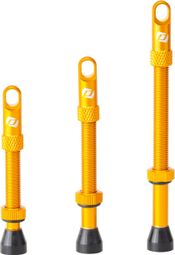 Paire de Valves Tubeless Syncros Presta Orange