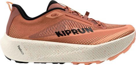 Zapatillas de running Kiprun Kipride Gravel naranja para mujer