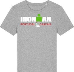 T-Shirt Manches Courtes Ironman Portugal-Cascais Gris Femme