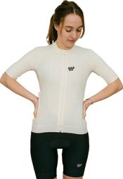Wilma Carmen White Women's short sleeve jersey