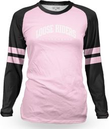 Maillot Manches Longues Femme Loose Riders Heritage Rose