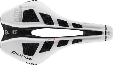 Selle Prologo Dimension NDR CPC Rails Carbon Nack Blanc
