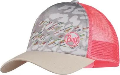 Casquette Enfant Buff Trucker Ozira Multi Rose