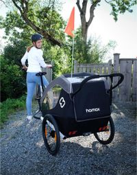 Remorque de vélo pour enfant Hamax Traveller