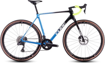 Cube Cross Race C:68X TE Cyclocross Bike Shimano Ultegra Di2/GRX Di2 12S 700 mm Hydrogen Blue Carbon Black 2025