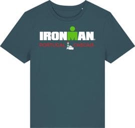 T-Shirt Manches Courtes Ironman Portugal-Cascais Bleu Turquoise Femme