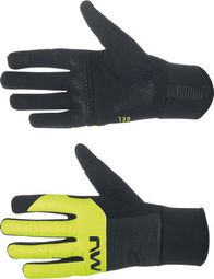 Northwave Fast Gel Lange Handschoenen Zwart/Geel