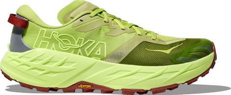 Hoka Speedgoat 7 Trail-Schuhe Gelb/Rot Herren