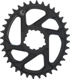 SRAM X-SYNC 2 OVAL EAGLE Direct Mount Chainring, 3mm Offset 12 Speed, Black