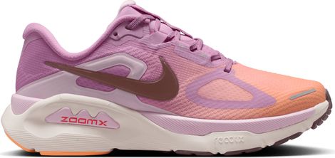 Nike Structure Plus hardloopschoenen voor dames, roze/oranje