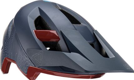 Leatt MTB AllMtn 3.0 Helm Blauw/Bordeaux