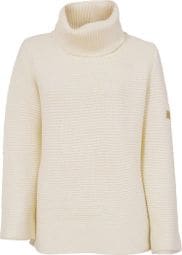 Pull Ivanhoe NLS Holly Coll Blanc Naturel-100% pure laine non teinte