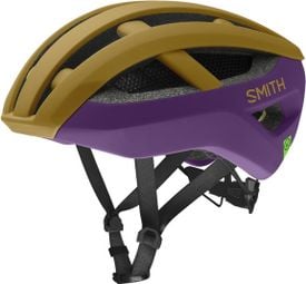 Smith Network Mips Road/Gravel Helm Braun Violett