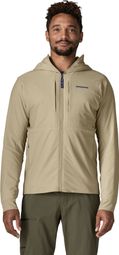 Giacca Patagonia Nano-Air Light Hoody beige da uomo