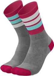 Incylence Merino Strive Socken Grau/Pink