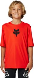 Fox Ranger Kid's Short Sleeve Jersey Red