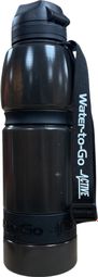 Gourde filtrante Water To Go 1L noire SG