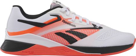 Chaussures de Cross Training Femme Reebok Nano X4 Blanc/Noir/Orange