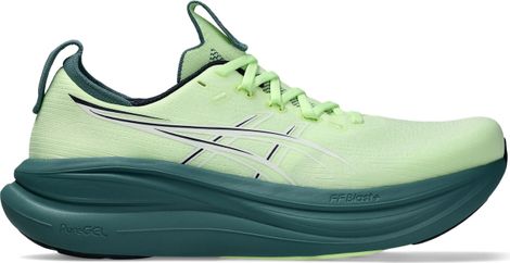 Asics Gel-Nimbus 28 Running Shoes for Men, Yellow/Green