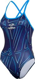 Costume da bagno Sailfish Durability Single X Donna Blu