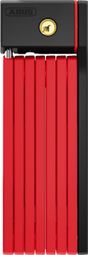 Antifurto pieghevole Abus Bordo uGrip 5700 / 100cm rosso + supporto SH