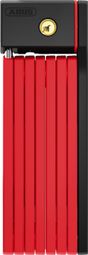 Candado plegable Abus Bordo uGrip 5700 / 100cm Rojo + Soporte SH