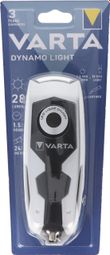 Lampe de poche LED Varta Power Line  Dynamo Light 28lm  avec 1x batterie lithium-ion  blister de vente au détail