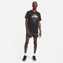 Camiseta de trail Nike Dri-Fit Negra