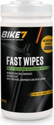 Lingettes Nettoyantes Bike 7 Fast Wipes 70pcs