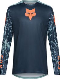 Fox Ranger Img Print Langemouwen Shirt Blauw Kinderen