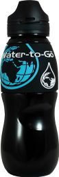 Gourde filtrante Water To Go 75cl noire