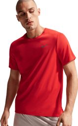 Nike Miler korte mouwen shirt rood voor heren