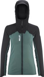 Millet Intense Windbreaker Women's Softshell Jacket Green