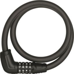 ABUS Serrure À Câble Code Tresor 6412C/85 Noir