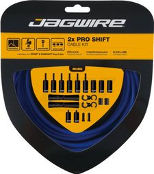 Jagwire 2x Pro Shift Kit Blue
