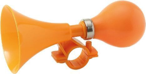 SONNETTE TIMBRE POUET-POUET ENFANT ORANGE.