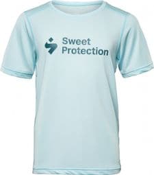 Hunter Light Blue Sweet Protection Kids Short Sleeve Jersey