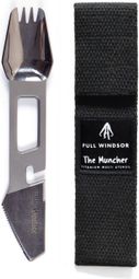 Full Windsor - set de couverts multifonctions - The MUNCHER - repas nomade - gris