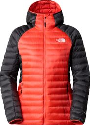 The North Face Bettaforca Orange Women's Down Hooded Jacket