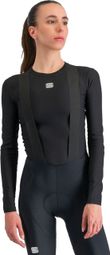 Dames Lange Mouw Baselayer Sportful Bodyfit Pro Zwart L