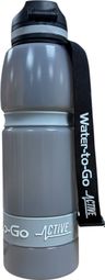 Gourde filtrante Water To Go 1L grise SG