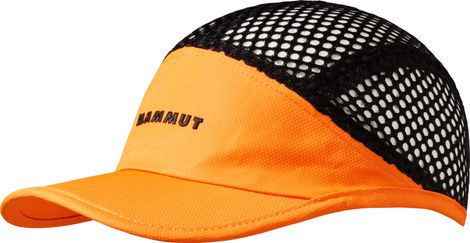Unisex Mammut Aenergy Mesh Cap Zwart/Oranje