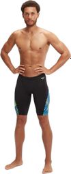 Speedo Jammer Allover Digital Schwarz / Blau