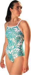 Bañador Mako Nereid con estampado de hojas para mujer