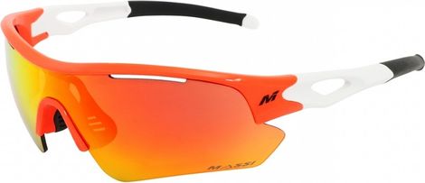 Pair of Massi Saga Glasses Orange White / Ref. 45866