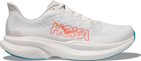 Chaussures Running Hoka Mach 6 Blanc Femme - Produit Reconditionné