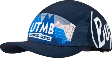 Casquette Buff 5 Panel Go - UTMB 2025 Bleu