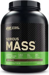 Serious Mass (2 73kg) - Optimum Nutrition - Chocolat -  Gainers