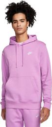 Nike Sportswear Club Fleece Kapuzenpullover Violett